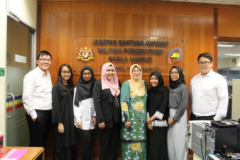 Portal Rasmi Jabatan Bantuan Guaman Malaysia Lawatan Ybhg Datuk Haini Binti Hassan Ke Jabatan Bantuan Guaman Wilayah Persekutuan Kuala Lumpur